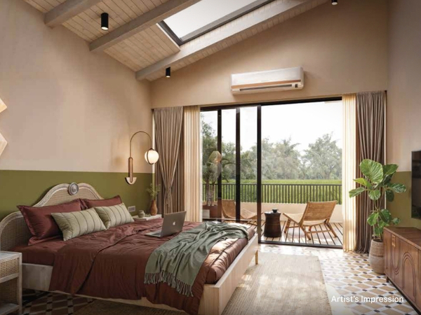 Bedroom at Apartments