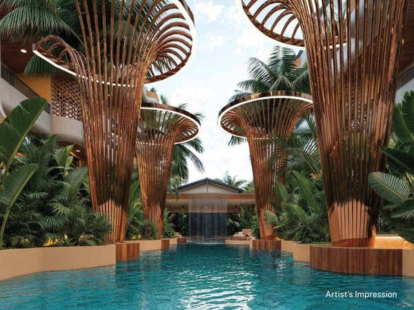 Lap Pool at Apartments