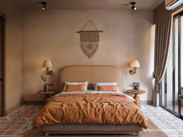 Bedroom at Apartments