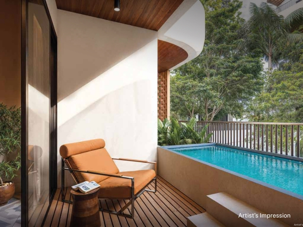 Private Swimming Pool at Apartments