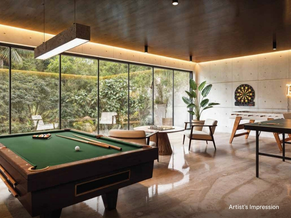 Indoor Game Zone at Apartments
