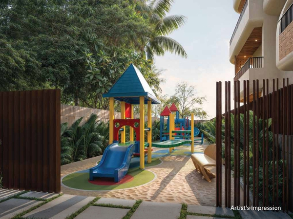 Kid's Play Area at Apartments