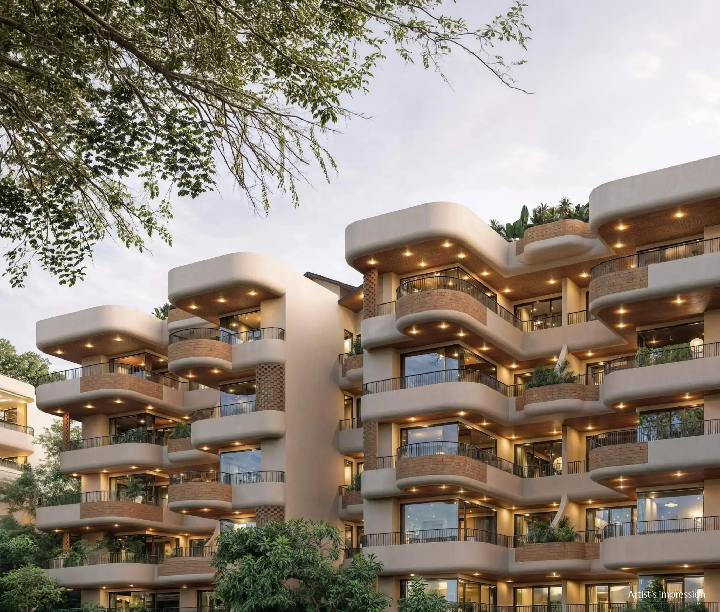 Overview of the Apartments residences