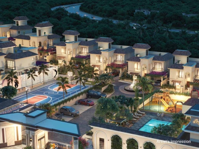 Villa Enclave, Aerial View at Villa